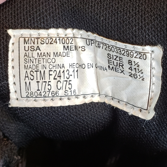 TredSafe Slip Resistant Steel-toed work boots men's size 8½ (sw204) - Picture 12 of 14